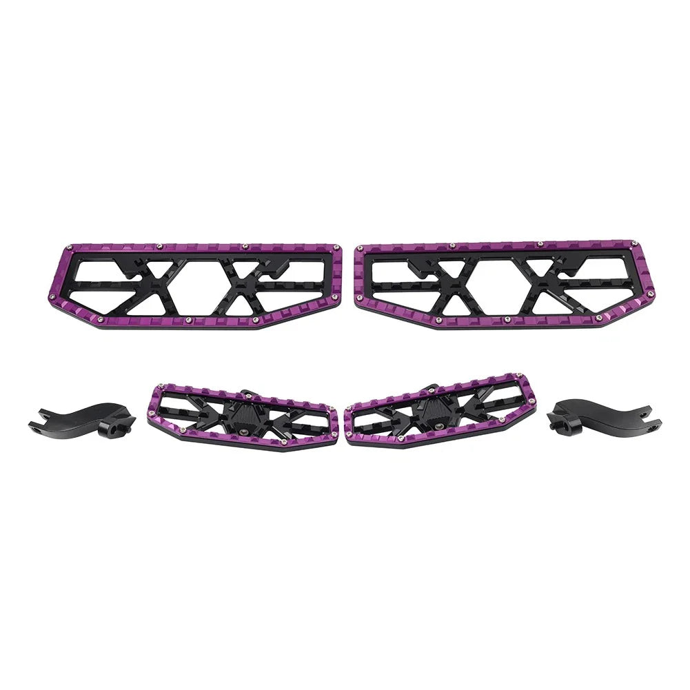 Front Floorboard & Rear Foot Pegs with Mounts for Harley Touring (1993-2023)