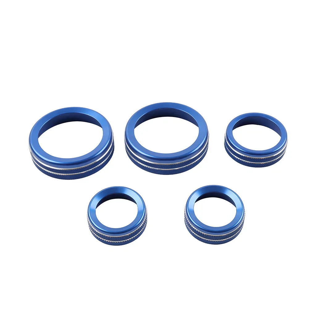 AC Headlight Switch Knob Ring for Ford Maverick (2022-2023) Blue