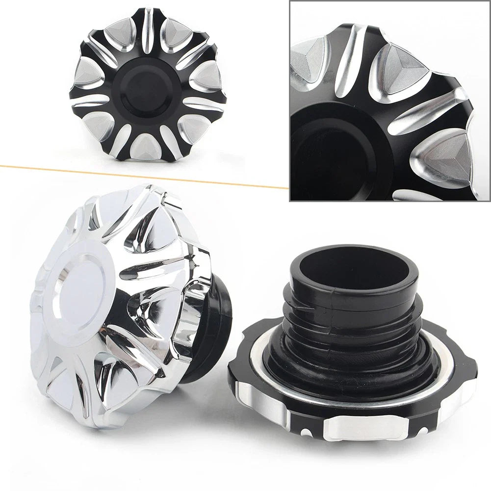 Oil Cap Fuel Gas Tank Cover for Harley Dyna FXD 1991-2017