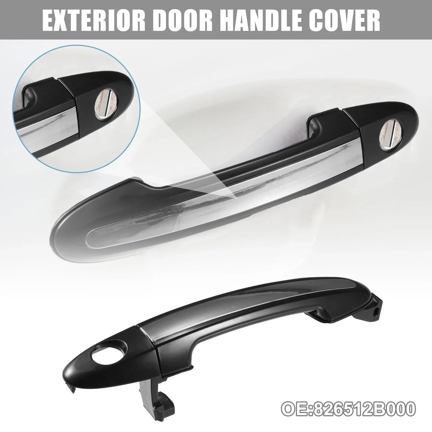 Front Left Door Handle for Hyundai Santa Fe (2007-2012)