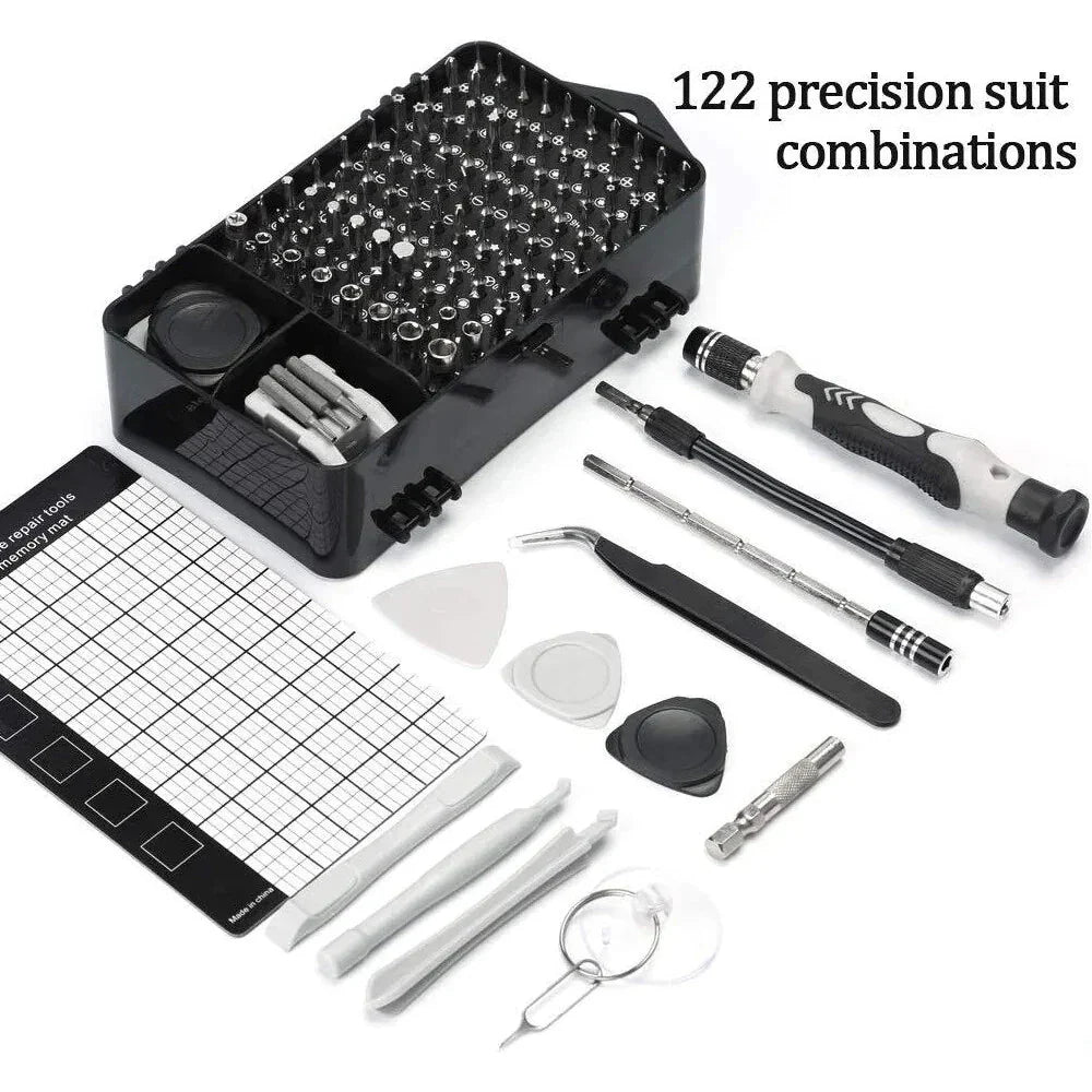 122-in-1 Magnetic Precision Screwdriver Set