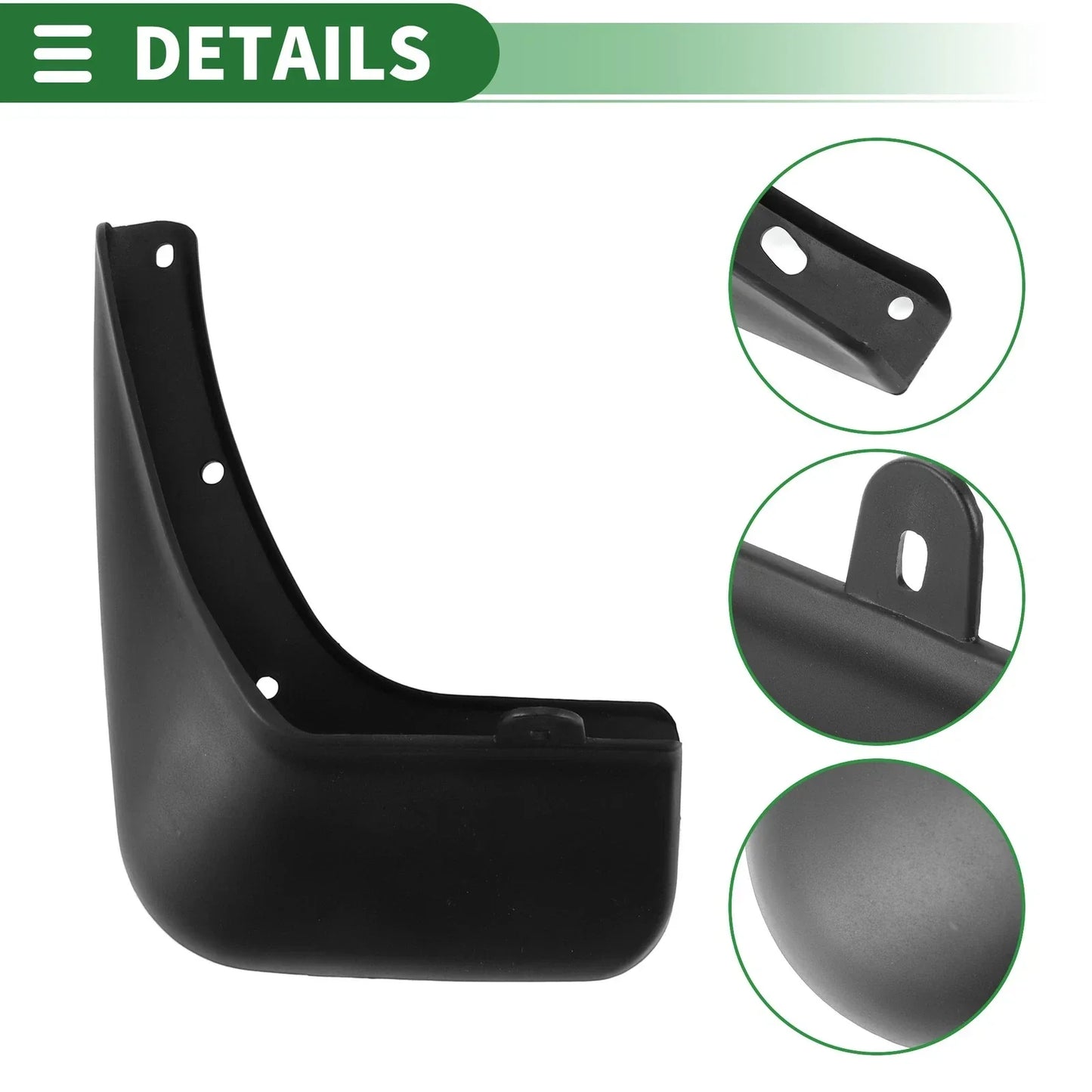 Mud Flaps Splash Guards for Hyundai i30 (2009-2015) - Includes Mount Accessories