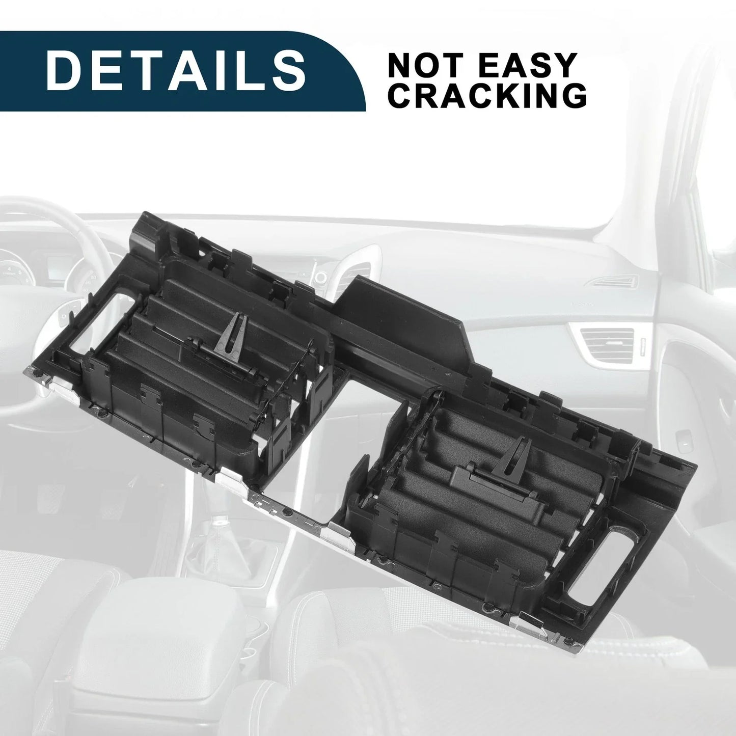 Center Dash A/C Outlet Air Vent Panel for Mercedes-Benz C300 (2008-2011)