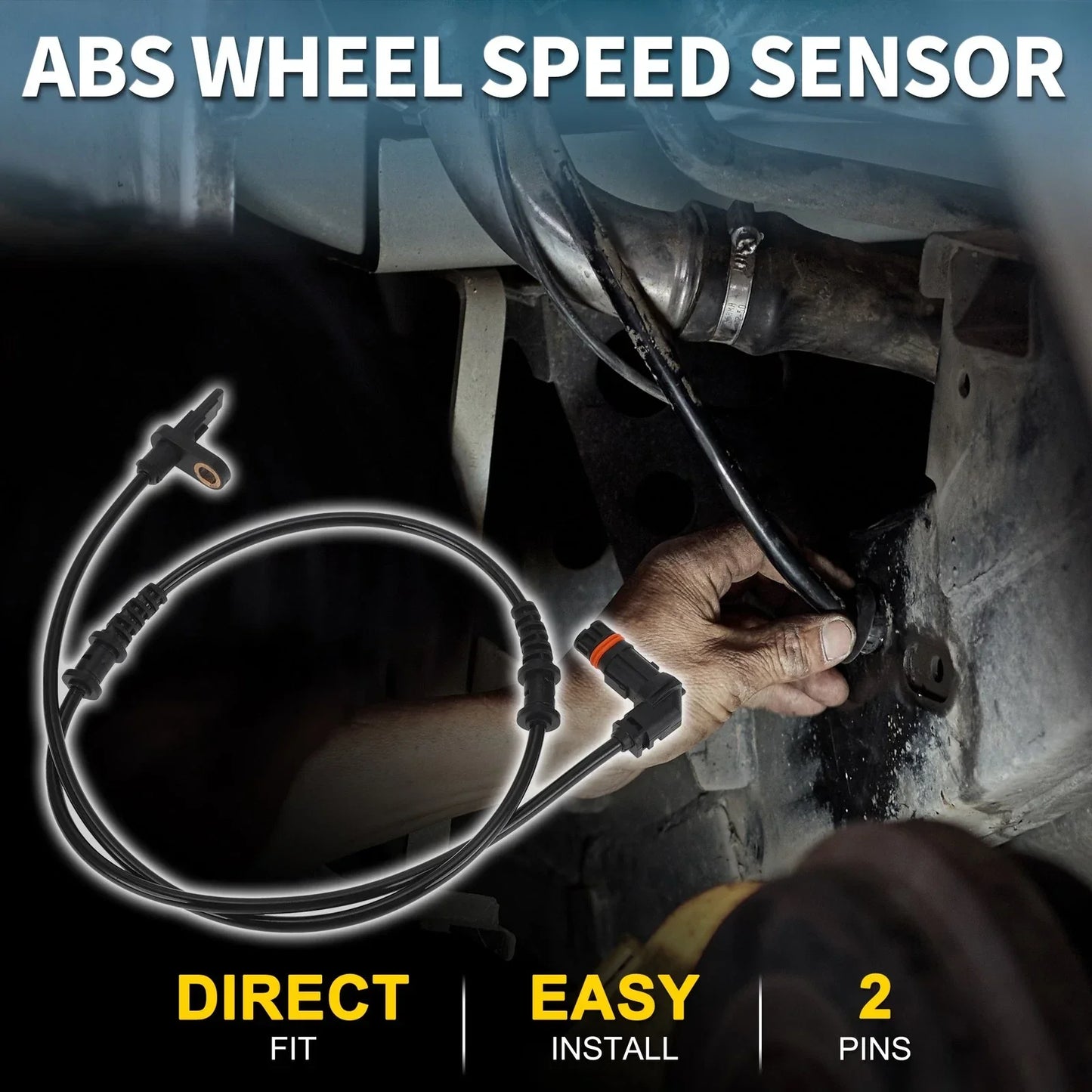 Front Left ABS Wheel Speed Sensor for Mercedes-Benz CLS550 (2015-2018)