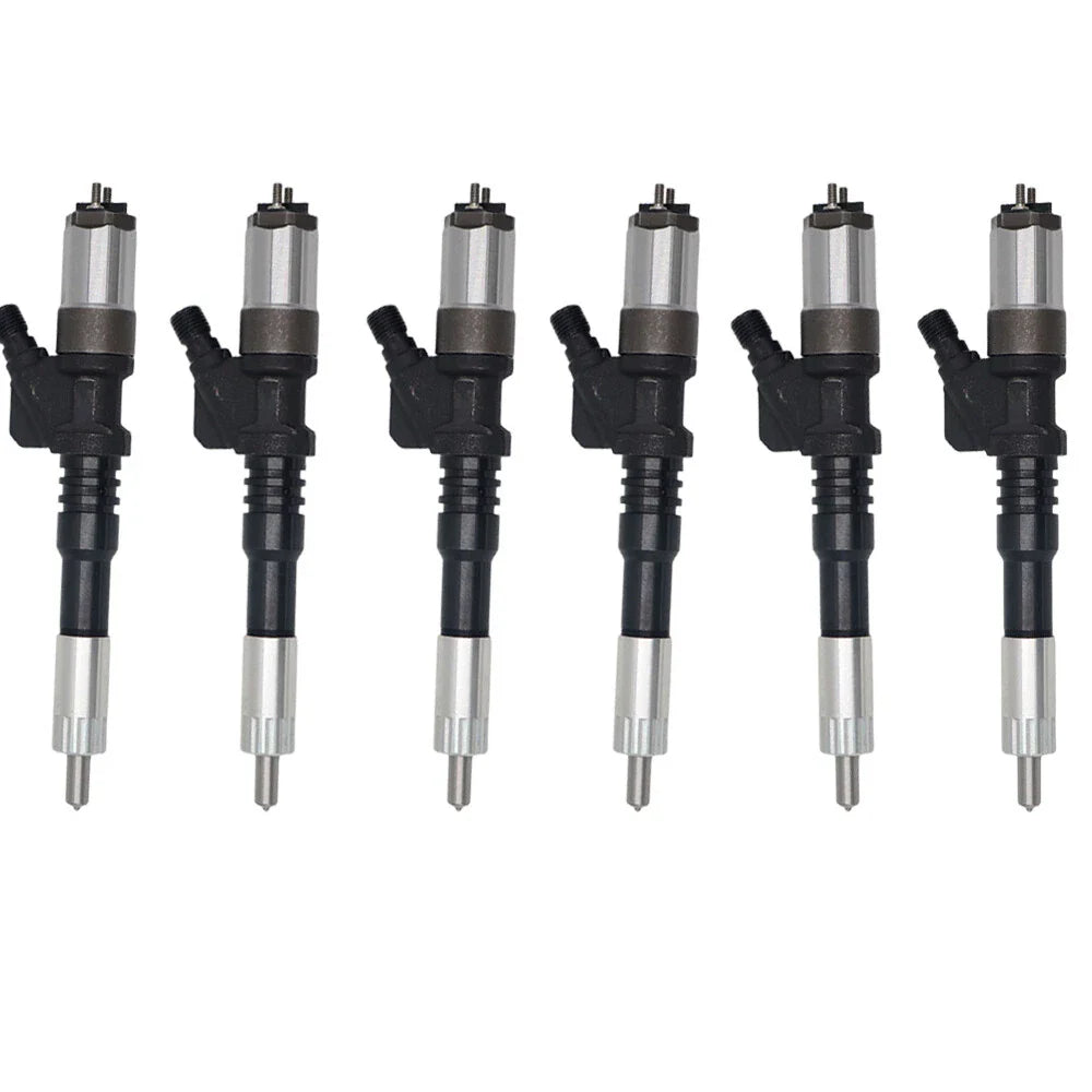 6 x Fuel Injectors for Komatsu S6D125