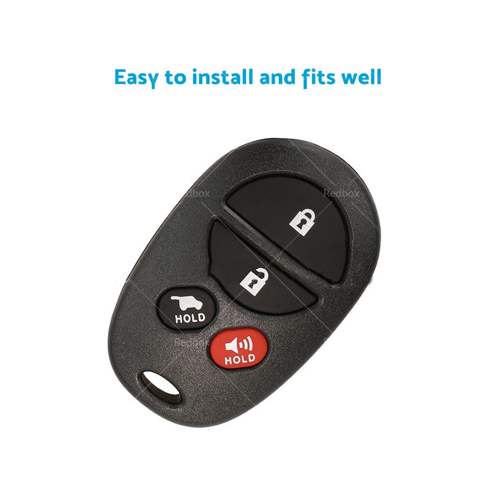 Remote Car Key with Battery 315 MHz for Toyota Aurion Kluger (2006-2013)