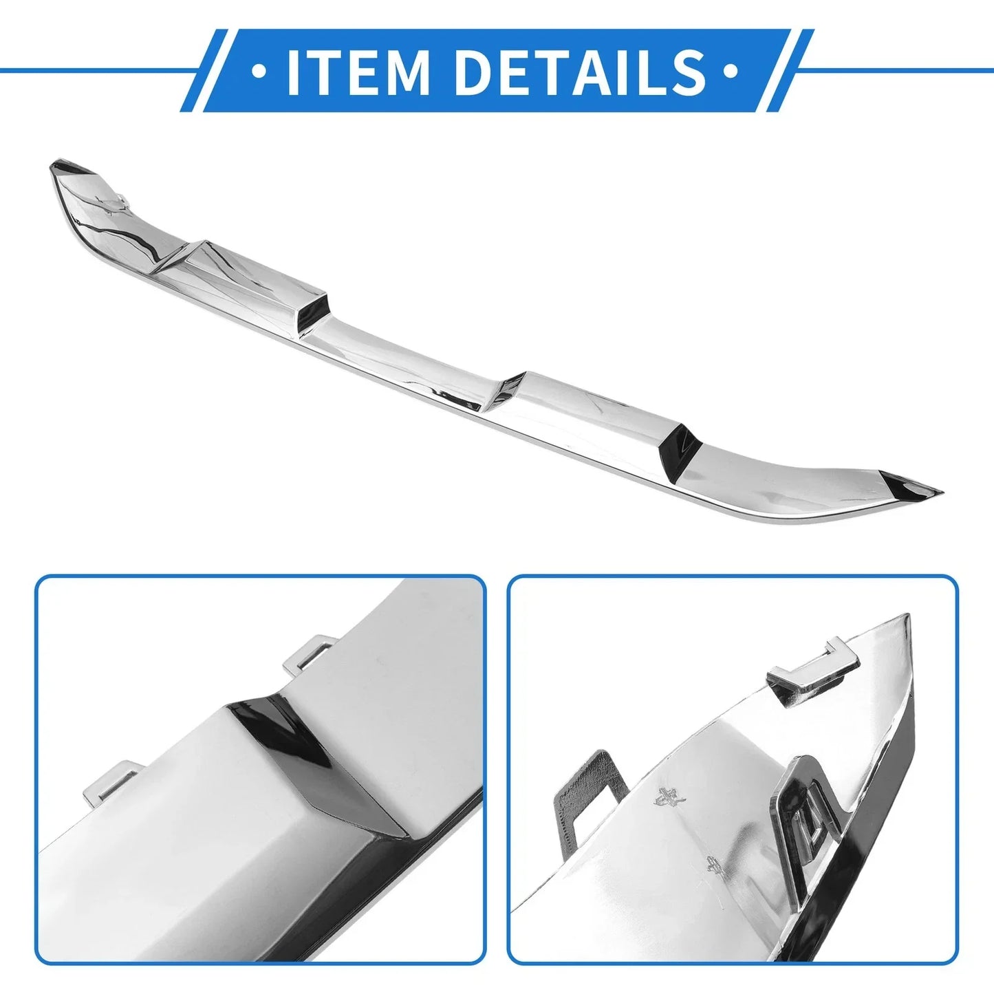 Rear Lower Center Bumper Grille Trim for Mercedes-Benz GLE350 4Matic (2016-2023)