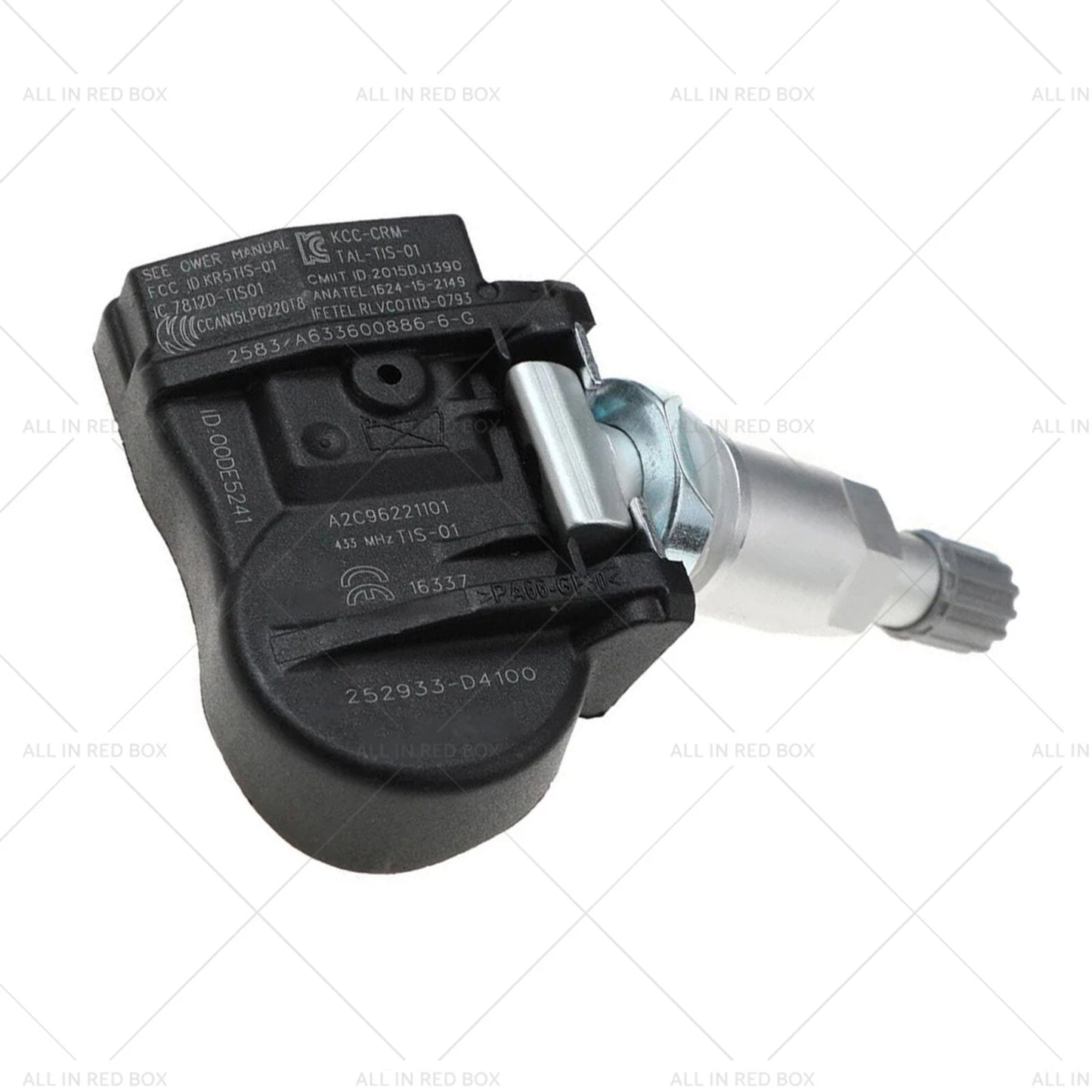 4 x TPMS Tyre Pressure Sensors for Hyundai i30, i20N, Elantra (2012-2023)