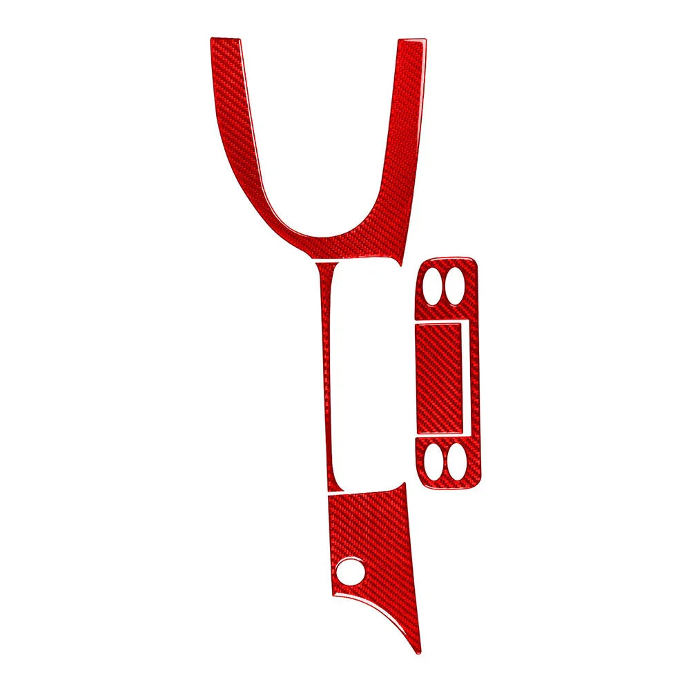 Gear Shift Control Panel Cover Trim for Porsche Boxster 1998-2004 Red