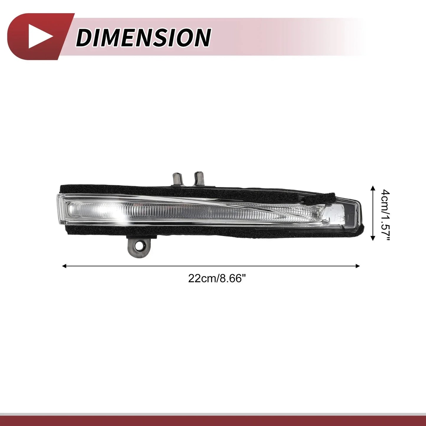 Right LED Turn Signal Light for Hyundai Sonata (2011-2013)