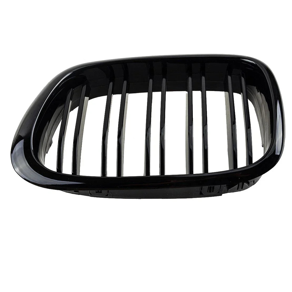 Gloss Black Front Bumper Kidney Grille for BMW 5 Series E39 (1996-2003)