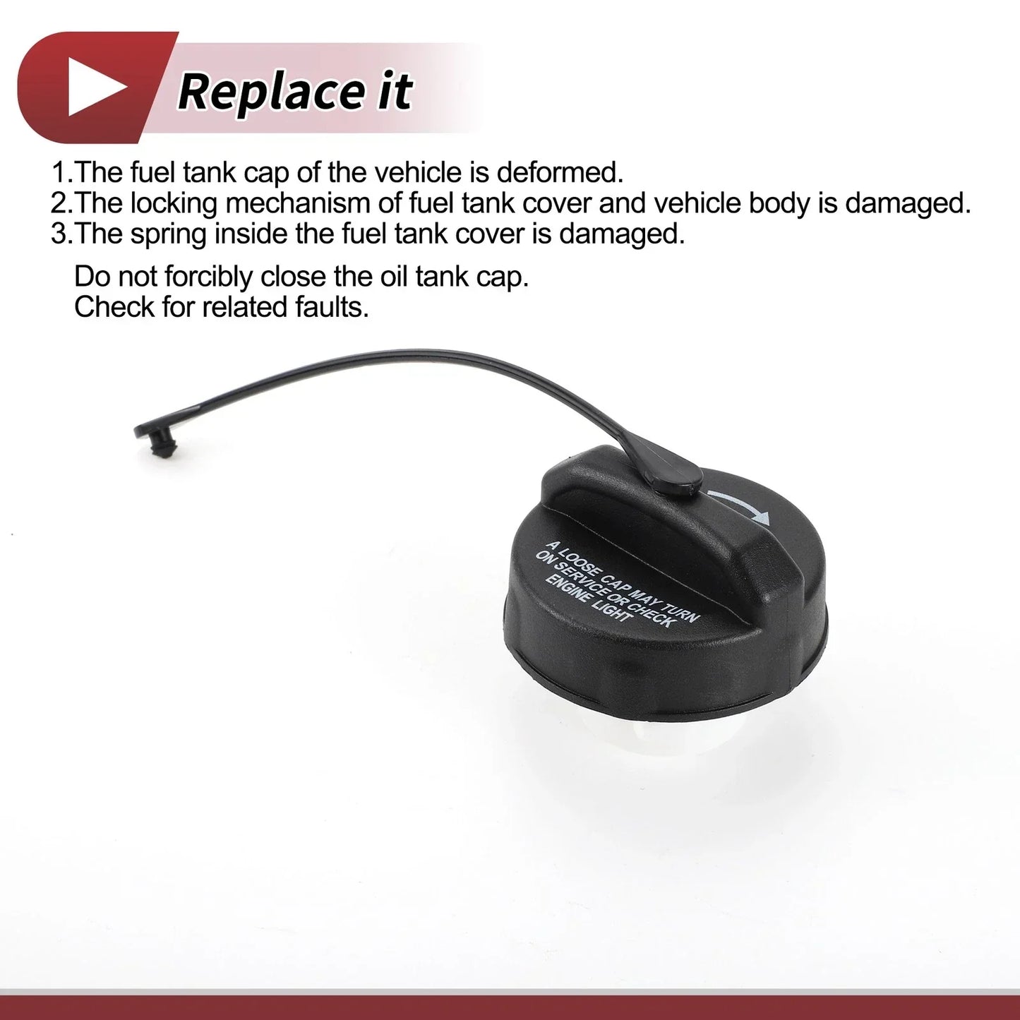 Gas Fuel Tank Cap for Mercedes-Benz R350 (2006-2012)
