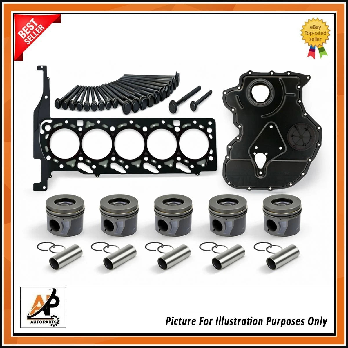 Brake Pads Front Set for Ford Transit (2014–2024)
