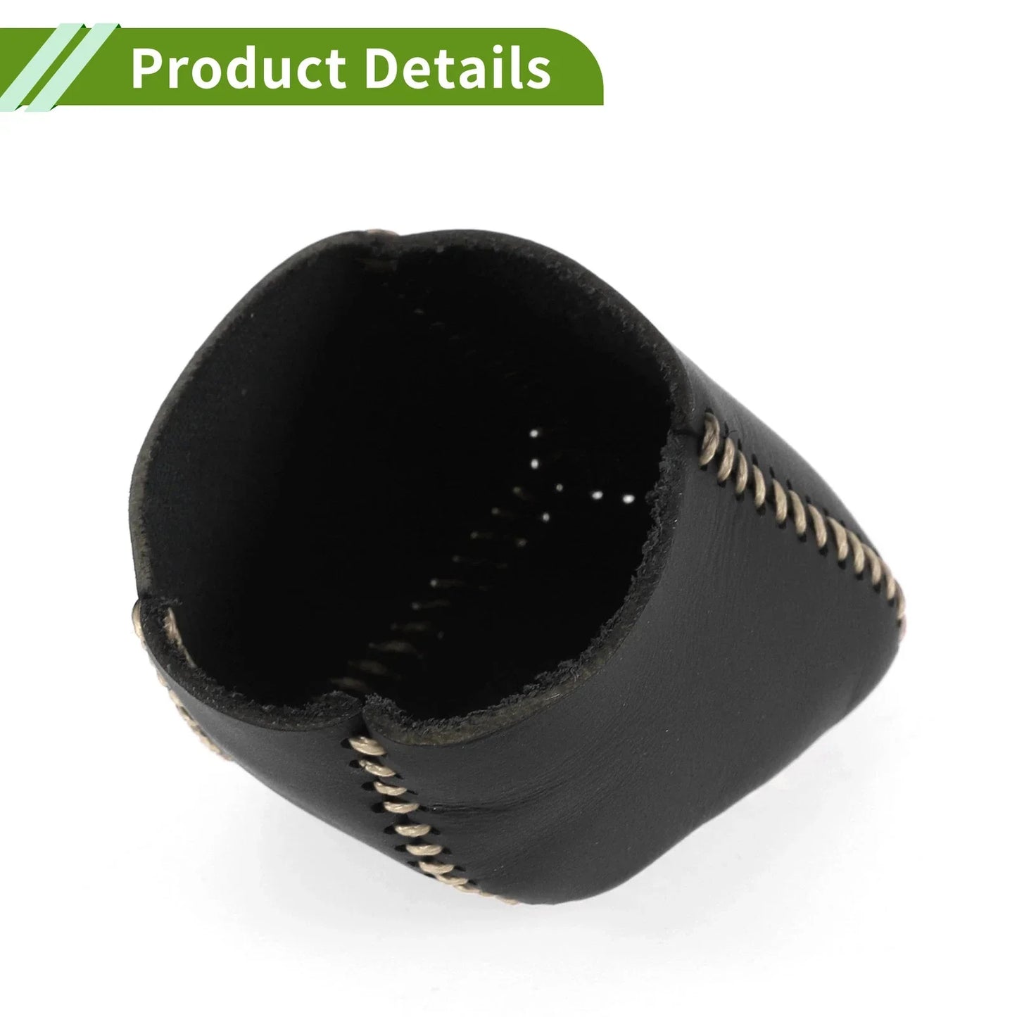 Car Gear Shift Knob Cover for Lexus RX350 2023-2024 Black Beige Faux Leather