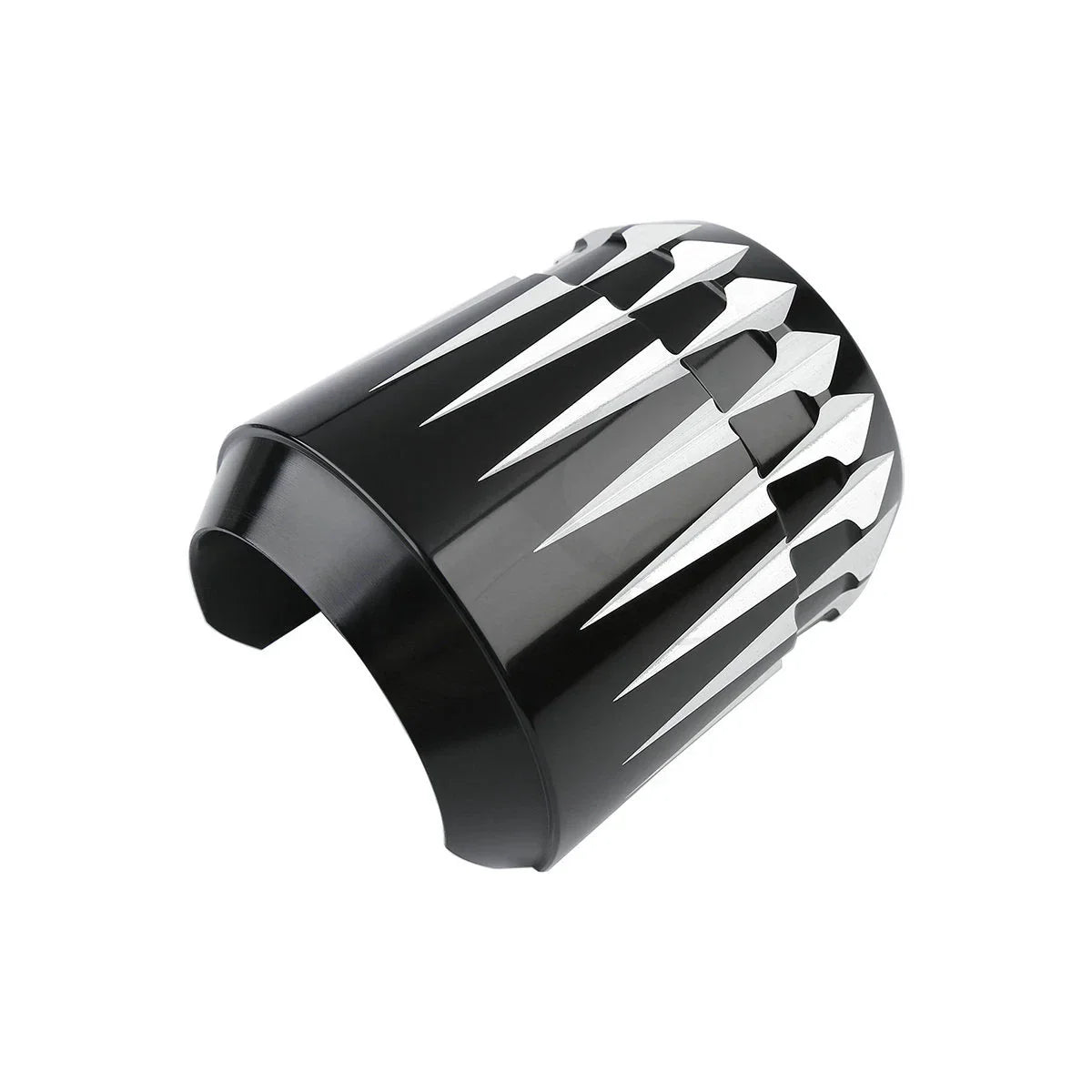 Black Lower Fork Slider Covers for Harley Road Street Electra Glide (84-2013)