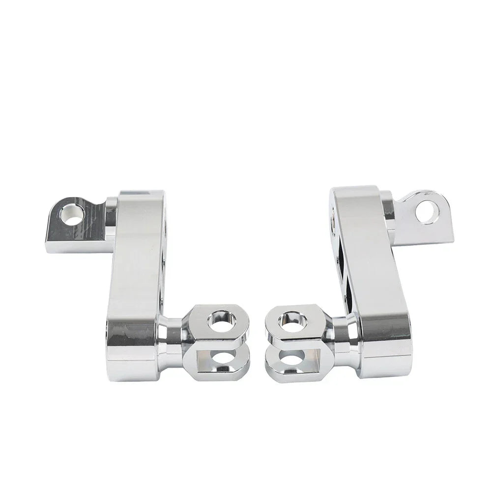 Foot Peg Mount Extensions for Harley Sportster XL883 XL1200 Softail Dyna (2004-2023)