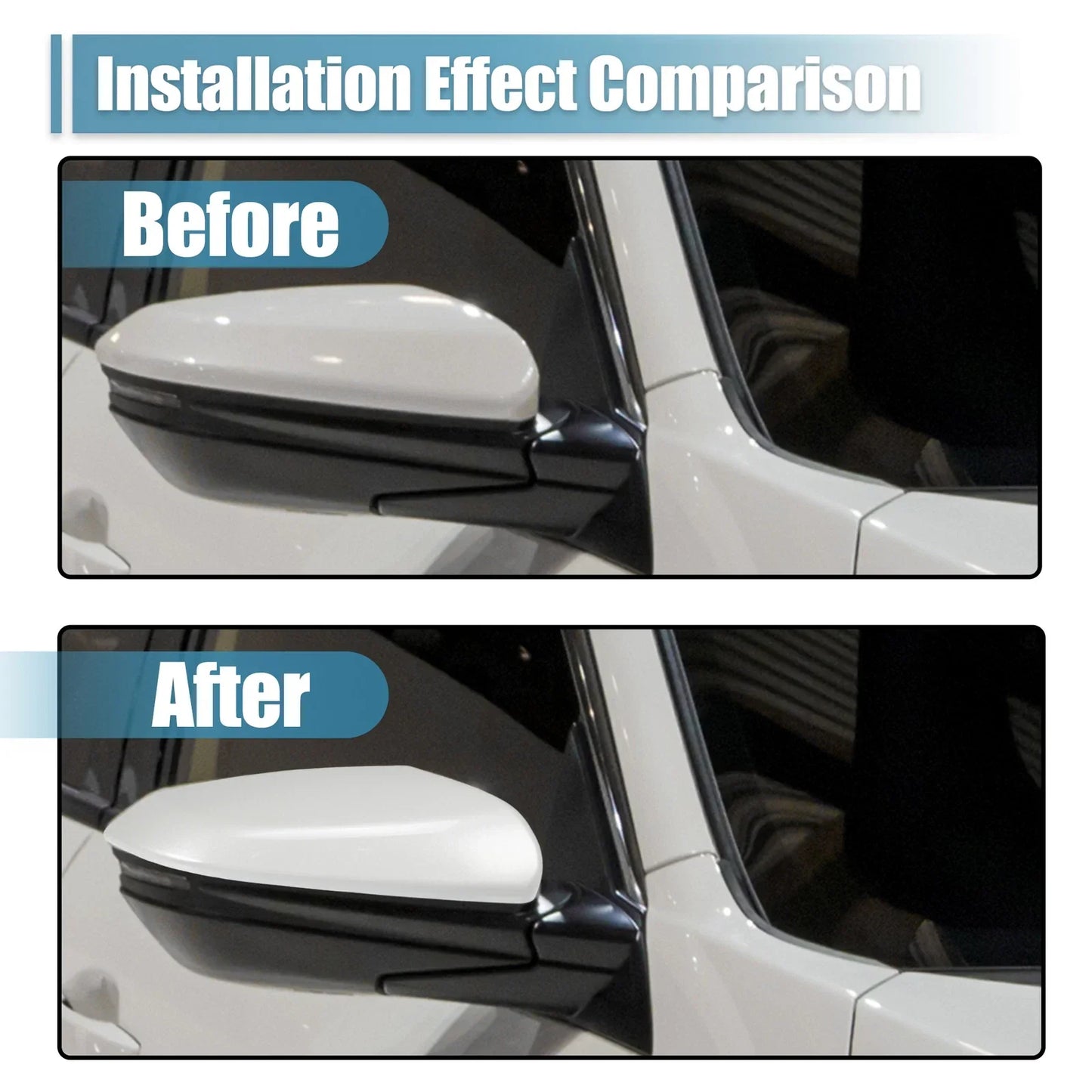 Right Side Mirror Corner Triangle Fender Cover for Honda Civic (2016-2021)
