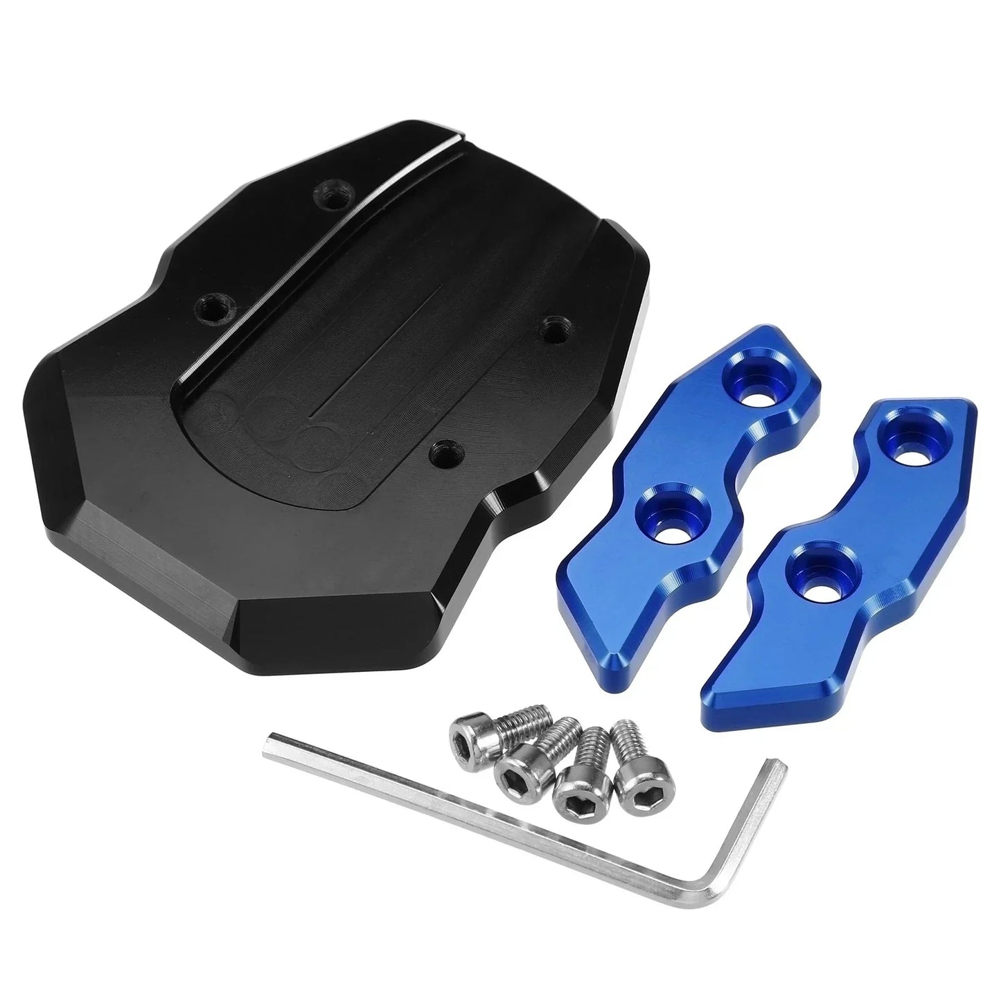 Kickstand Pad for Honda Adv-160 2022 with Wrench - Black Blue