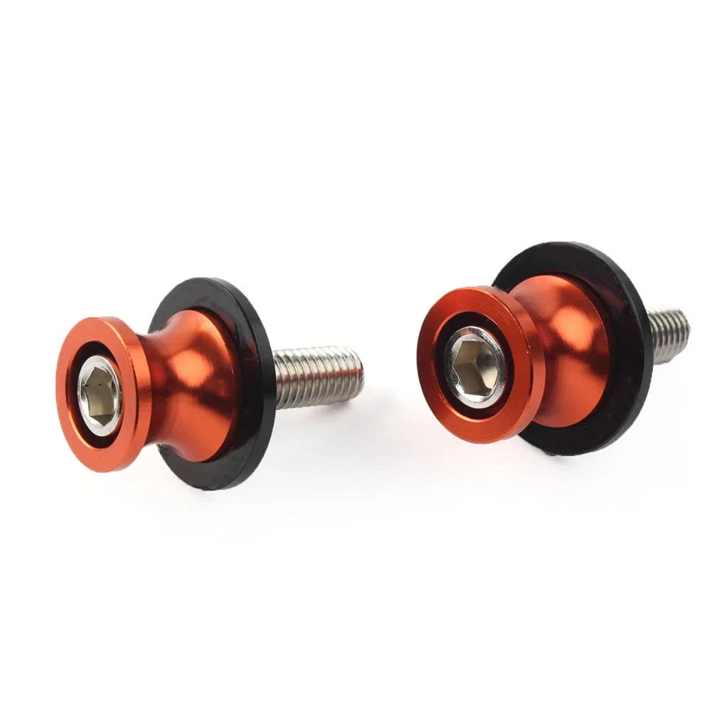 8MM Swingarm Spools Slider Stand Screws for KAWASAKI ZX6R (2012-2021) Orange