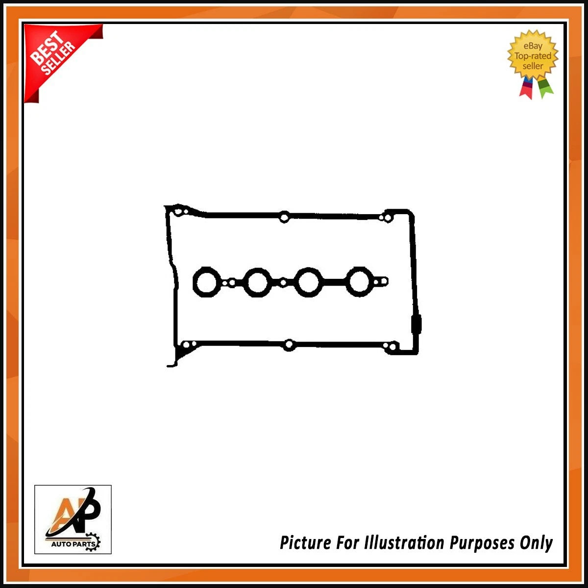 Cylinder Head Cover Gasket Set Replacement for Audi Seat Skoda VW 1.8T (1990–2010)