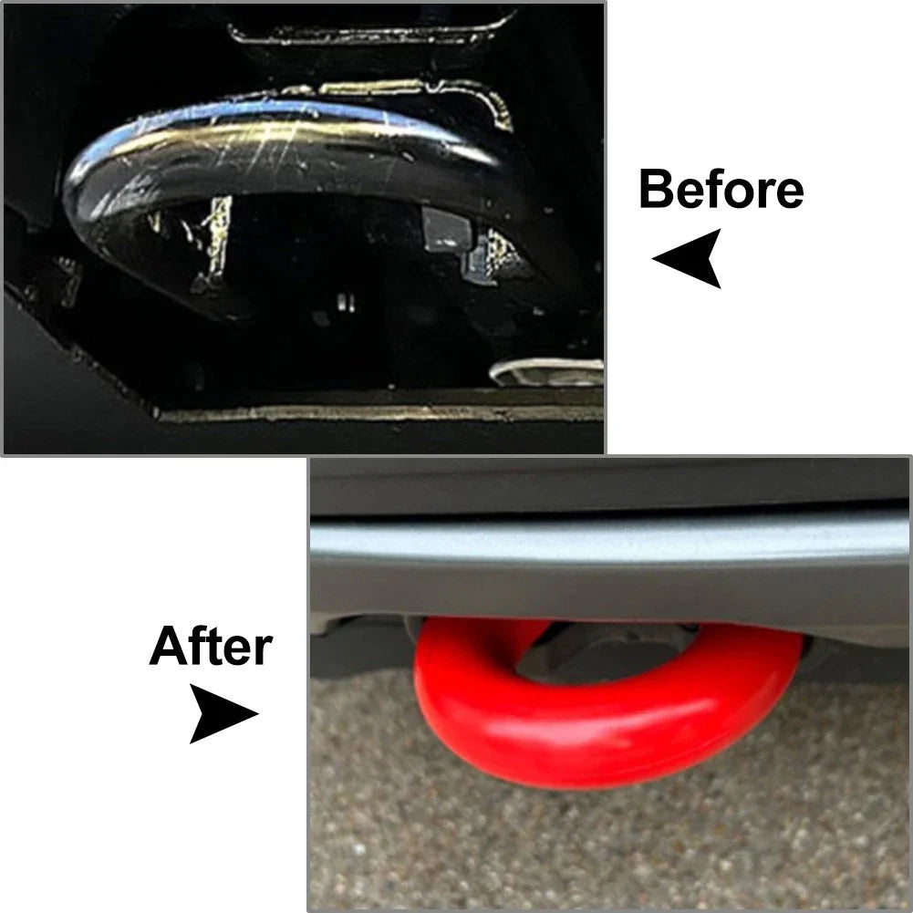 Front Tow Hook Covers for Ford F150, Bronco, Toyota Tundra (2004-2024)