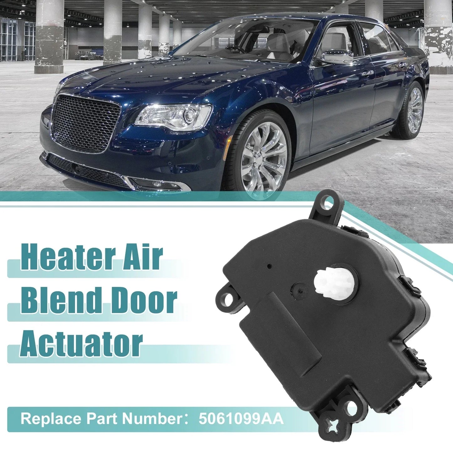 A/C Heater Air Blend Door Actuator for Chrysler Dodge (2005-2010)