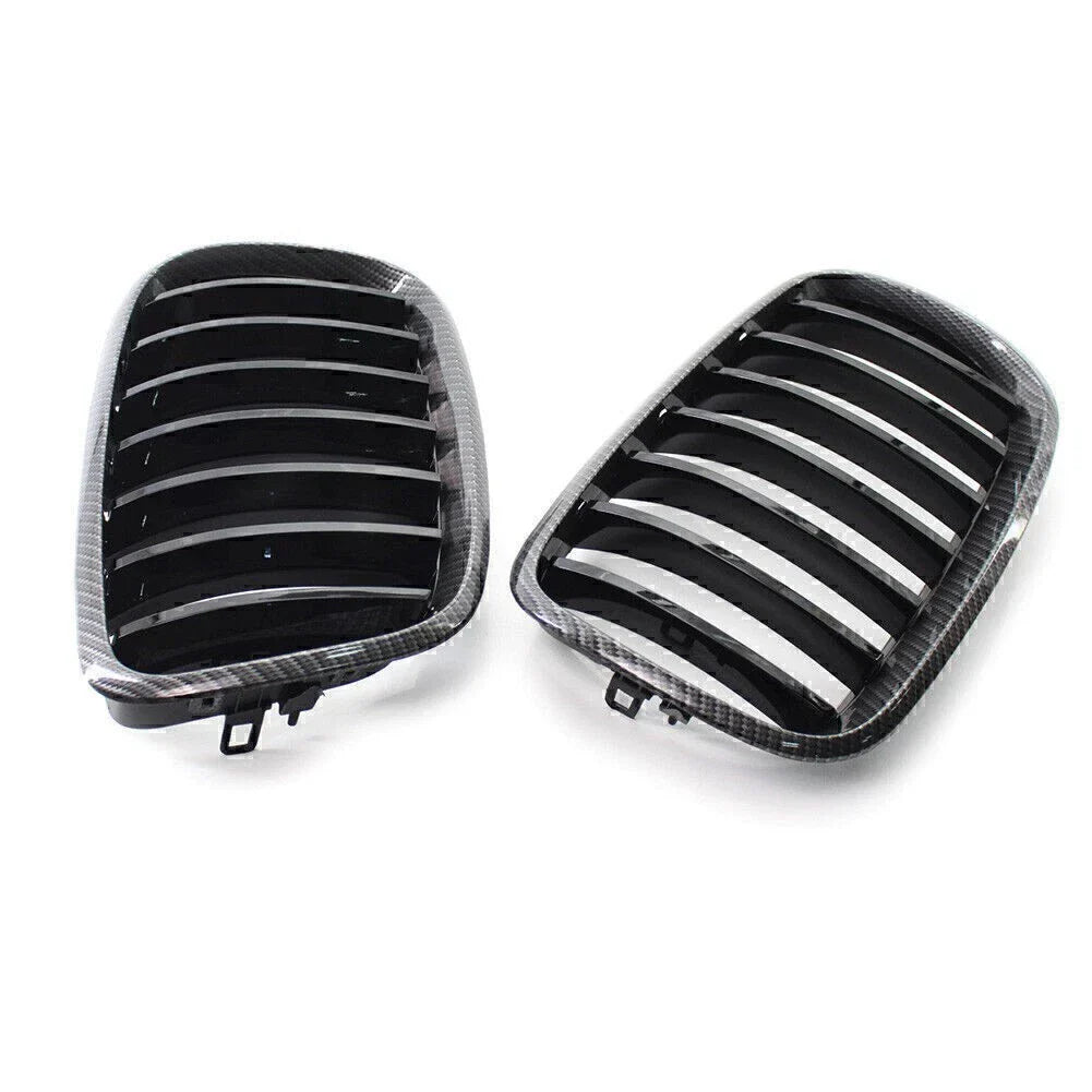 Upper Mesh Grille Trim for BMW X5 X6 E70 E71 (2008-2013)