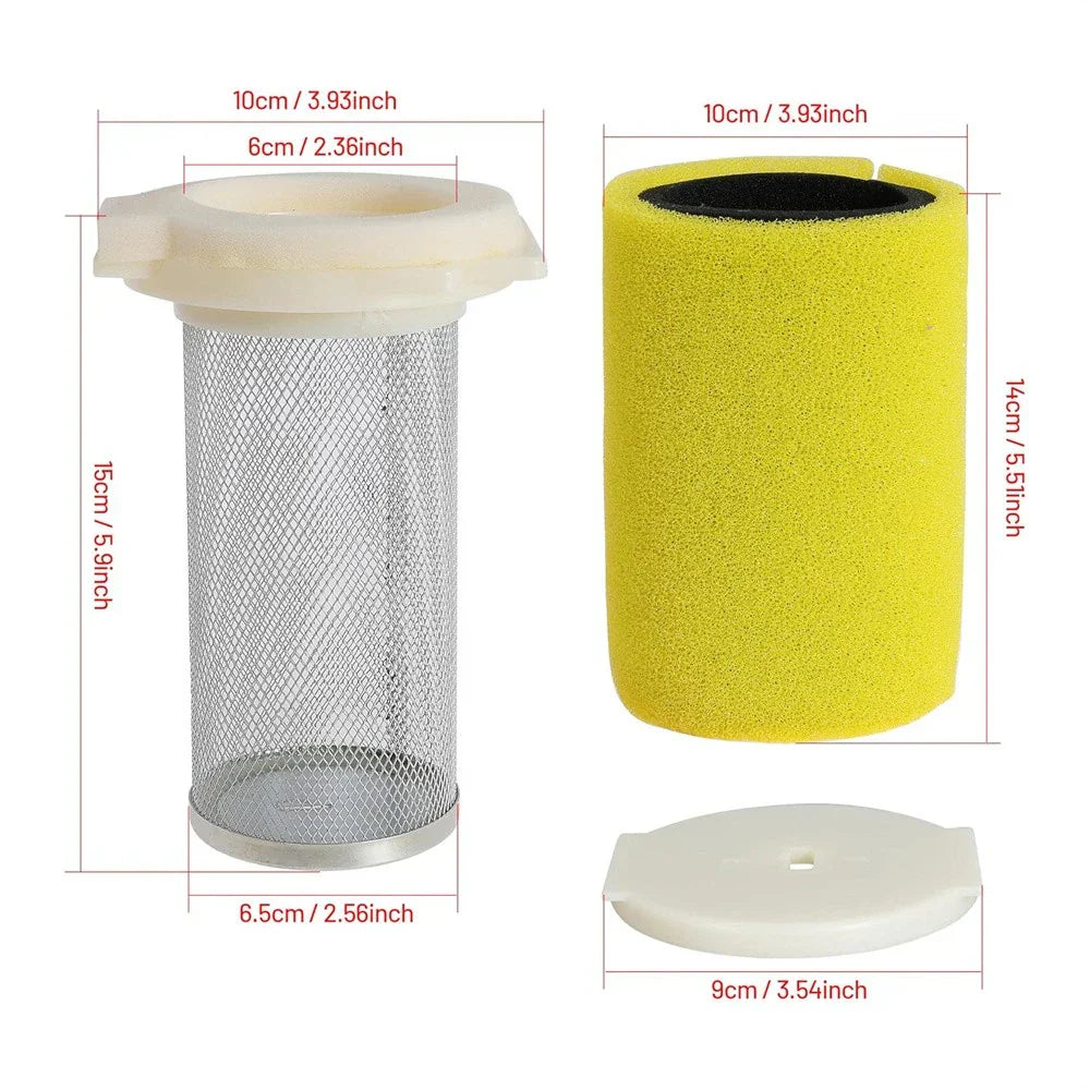 Air Filter & End Cap for Yamaha Kodiak 400 YFM400 & Moto-4 250 350 (1993-2000)
