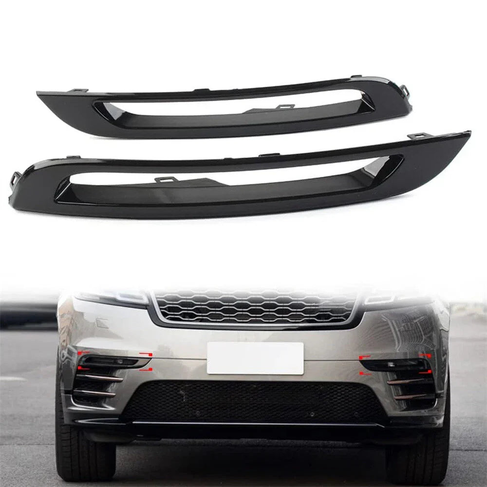 Left & Right Fog Light Covers for Land Rover Range Rover Velar (2018-2022)
