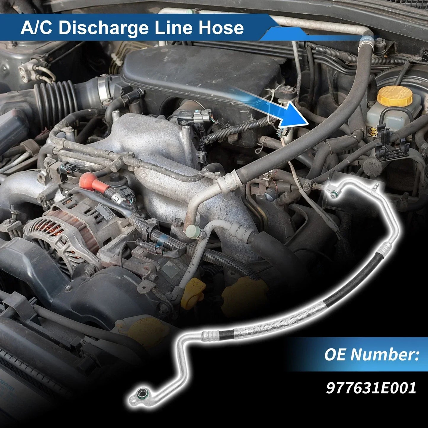 A/C Refrigerant Liquid Hose for Hyundai Accent (2006-2011)