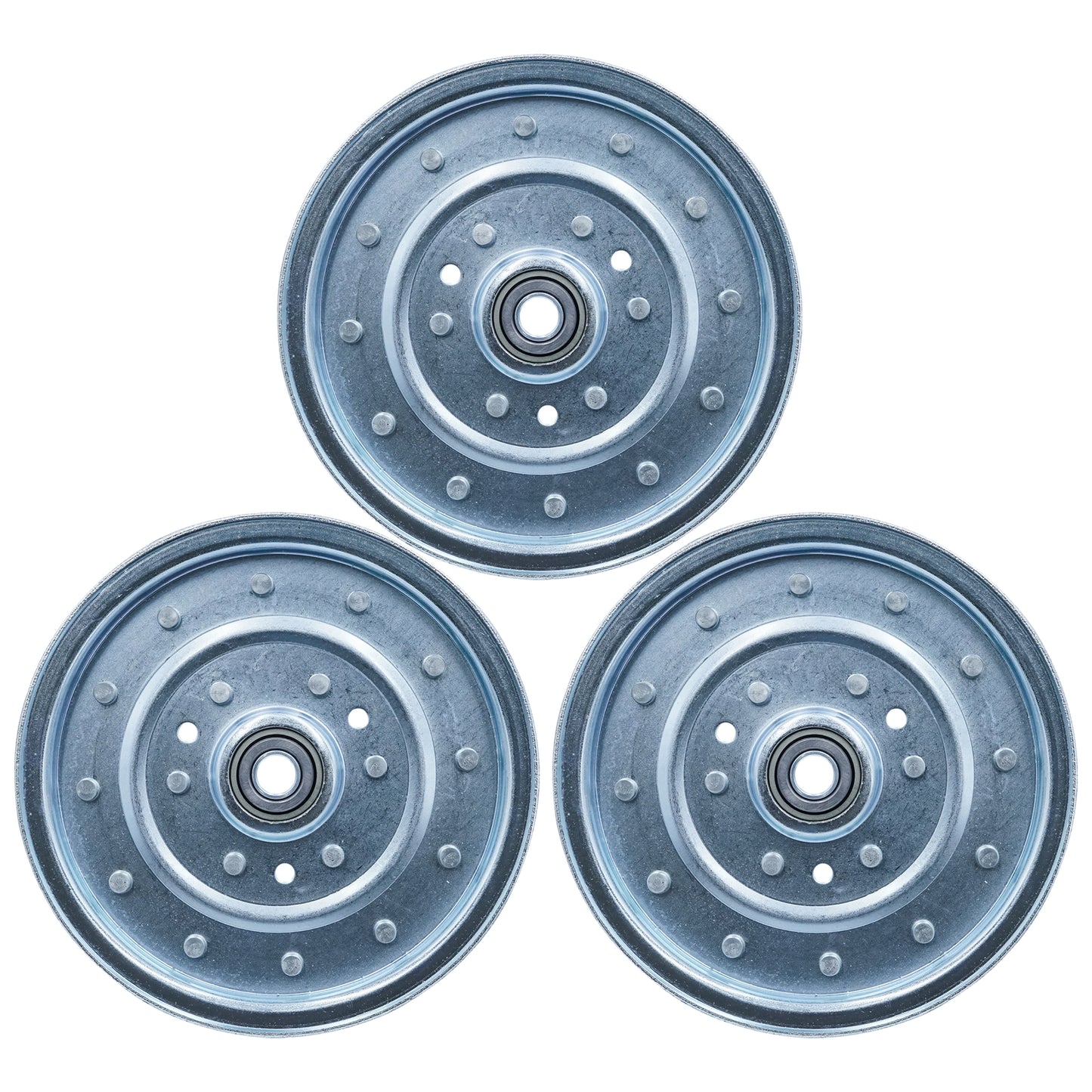 Caltric Deck Idler Pulley Set for Snapper 550Z 560Z ZTX550 (52 61) (2005–2010)