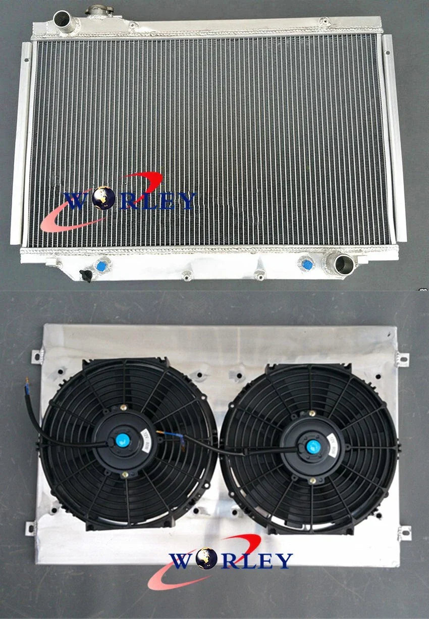 Alloy Radiator & Shroud Fan Relay for Land Cruiser FZJ80 HZJ80 HDJ80 (1990-1997)