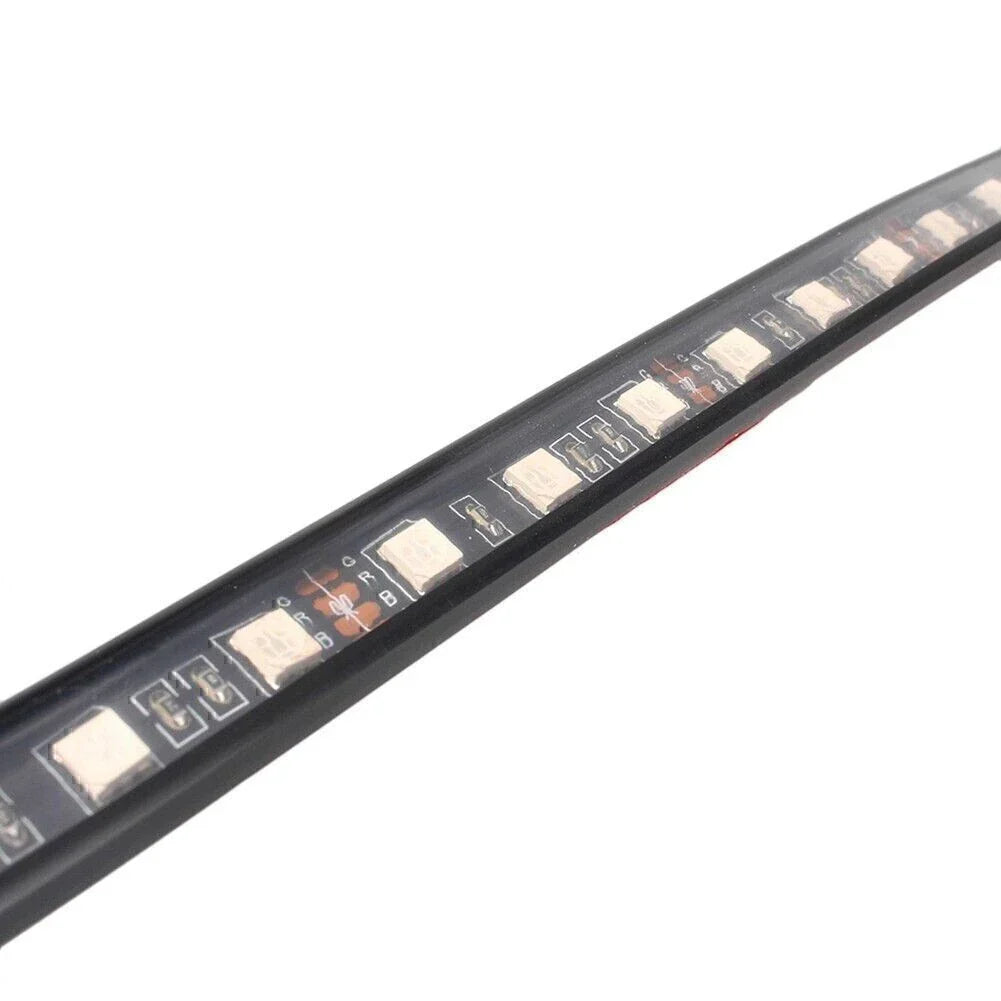 4in1 LED Car Interior Atmosphere Lamp Remote Control Footwell Lights