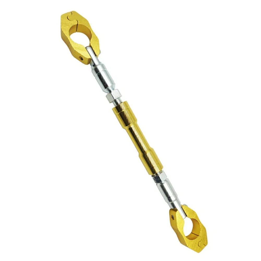 22mm ATV Bike Handlebar Balance Cross Bar Lever w/ Wrench - Gold