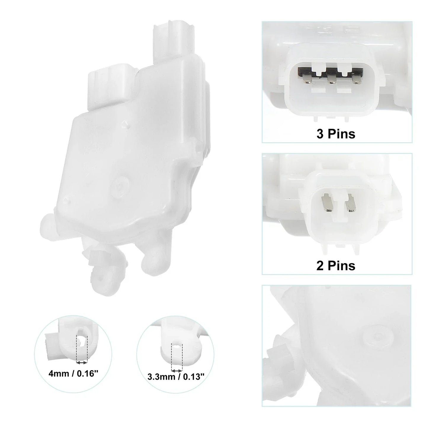 Left Door Latch Lock Actuator for Honda Odyssey (2018-2023) - 1 x White