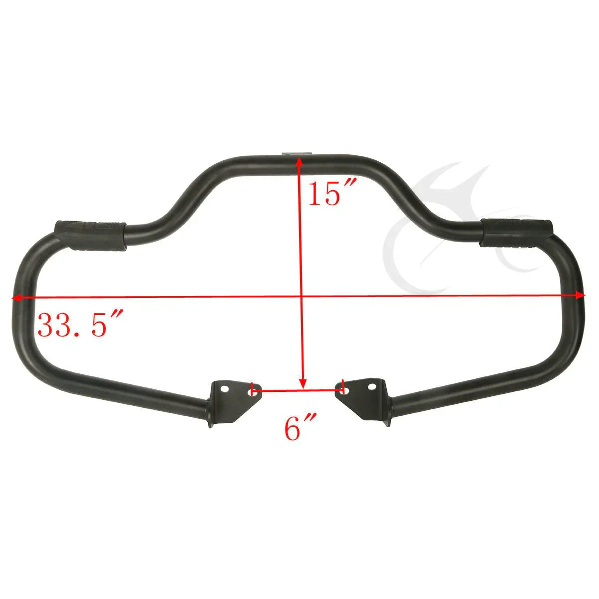 1 1/4" Mustache Engine Guard Crash Bar for Harley Street Bob, Low Rider (2018-2023)