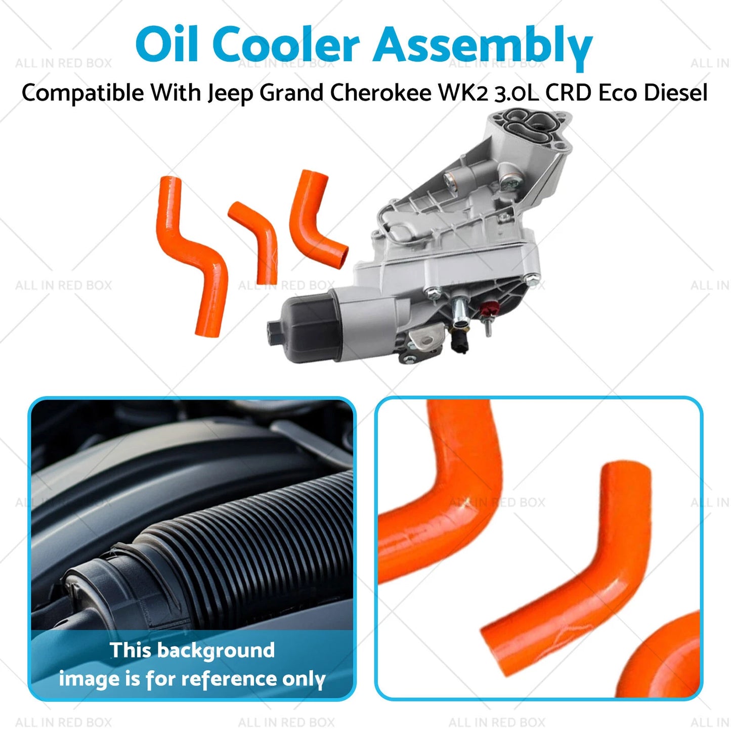 Oil Cooler Assembly for Jeep Grand Cherokee WK2 3.0L CRD Eco Diesel (2011-2020)