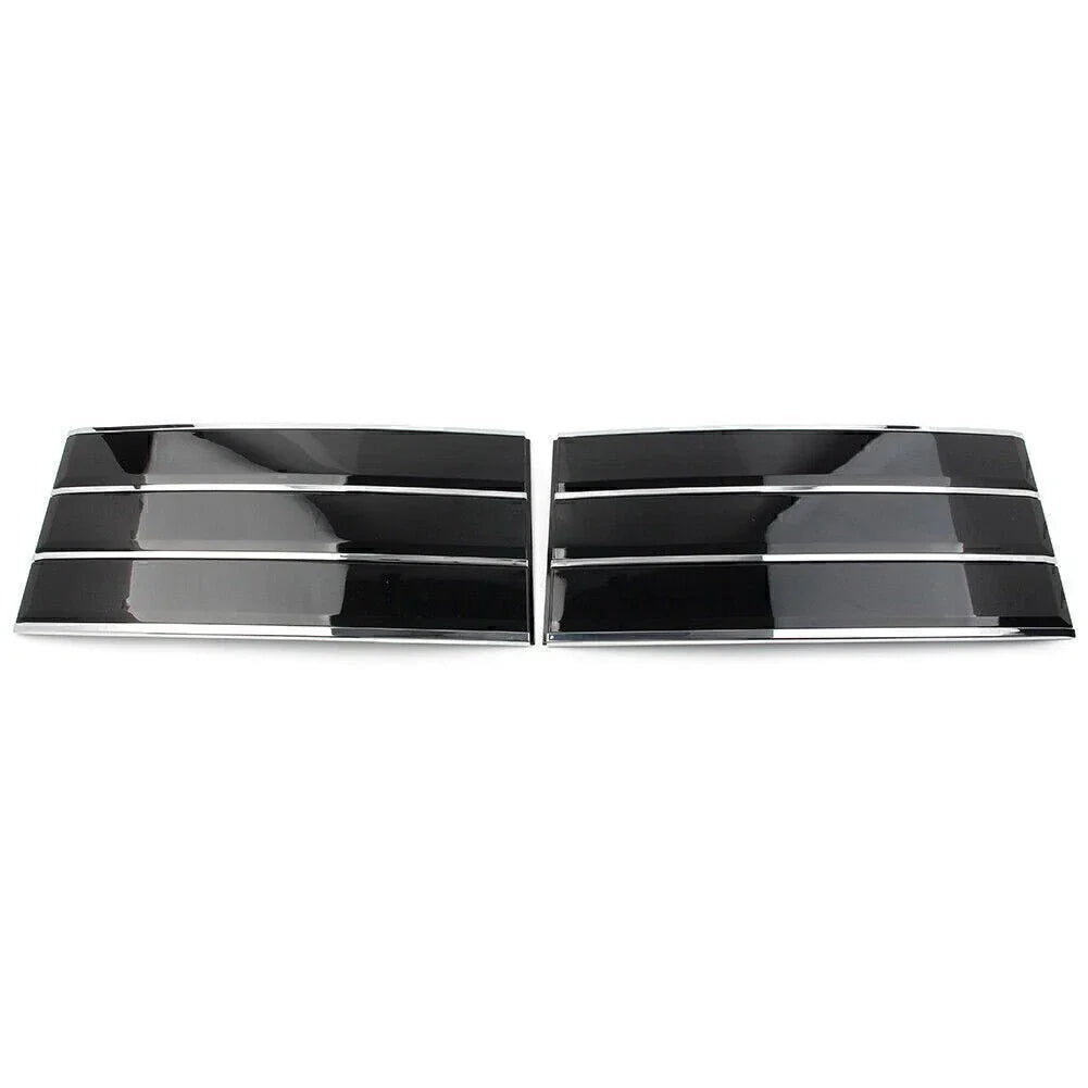 Pair Side Mesh Vent Grille for Land Rover Range Rover (2013-2017) Black
