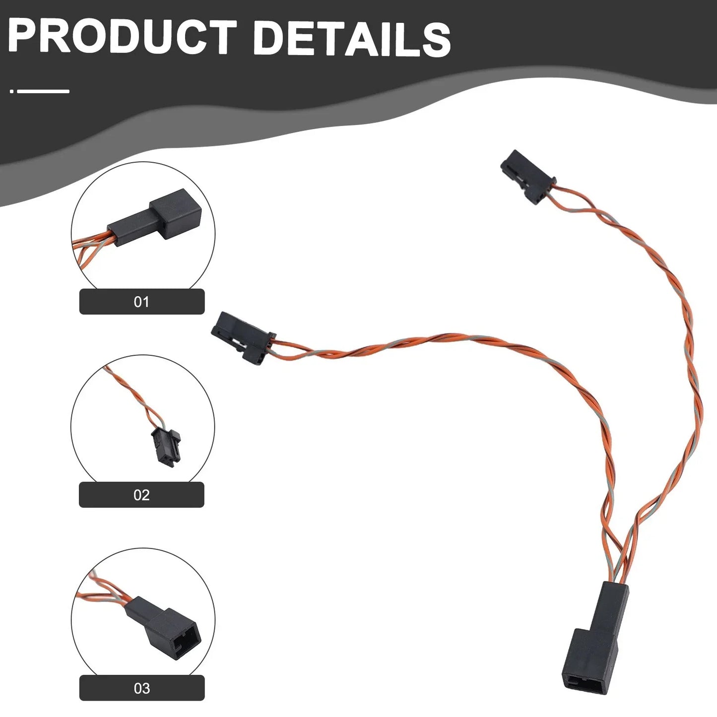 Speaker Y Splitter Cable for Mercedes