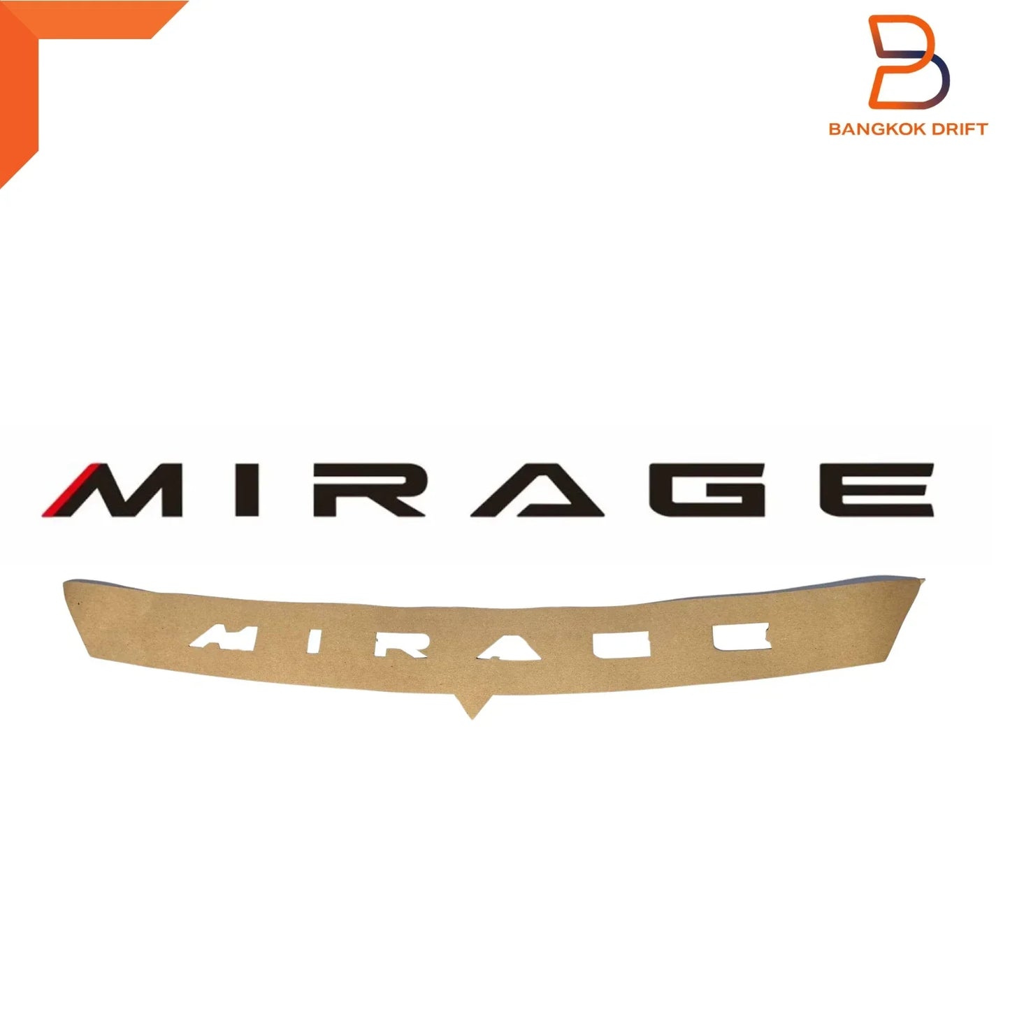 3D Acrylic Logo Emblem Badge for Mitsubishi Mirage
