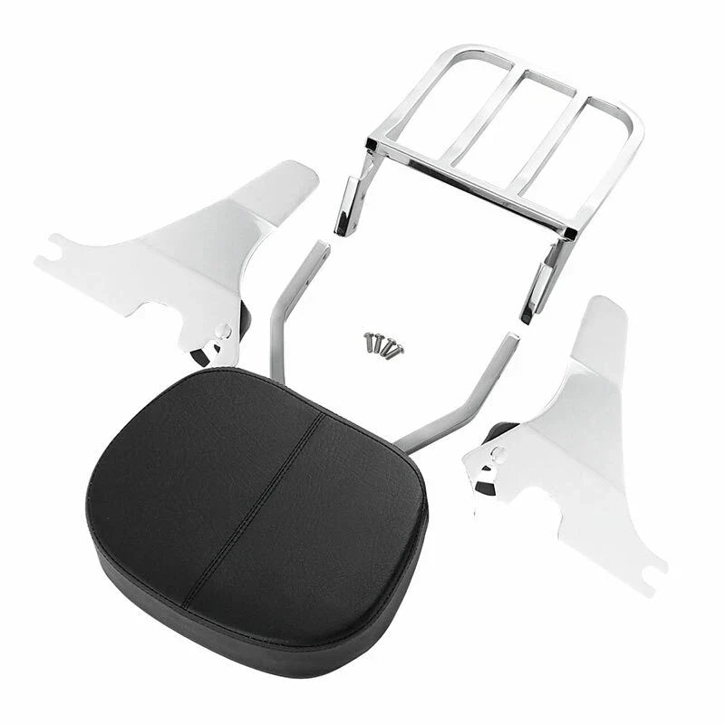 Sissy Bar Backrest Rack for Harley Sportster XL883 XL1200 (2004 - 2022)