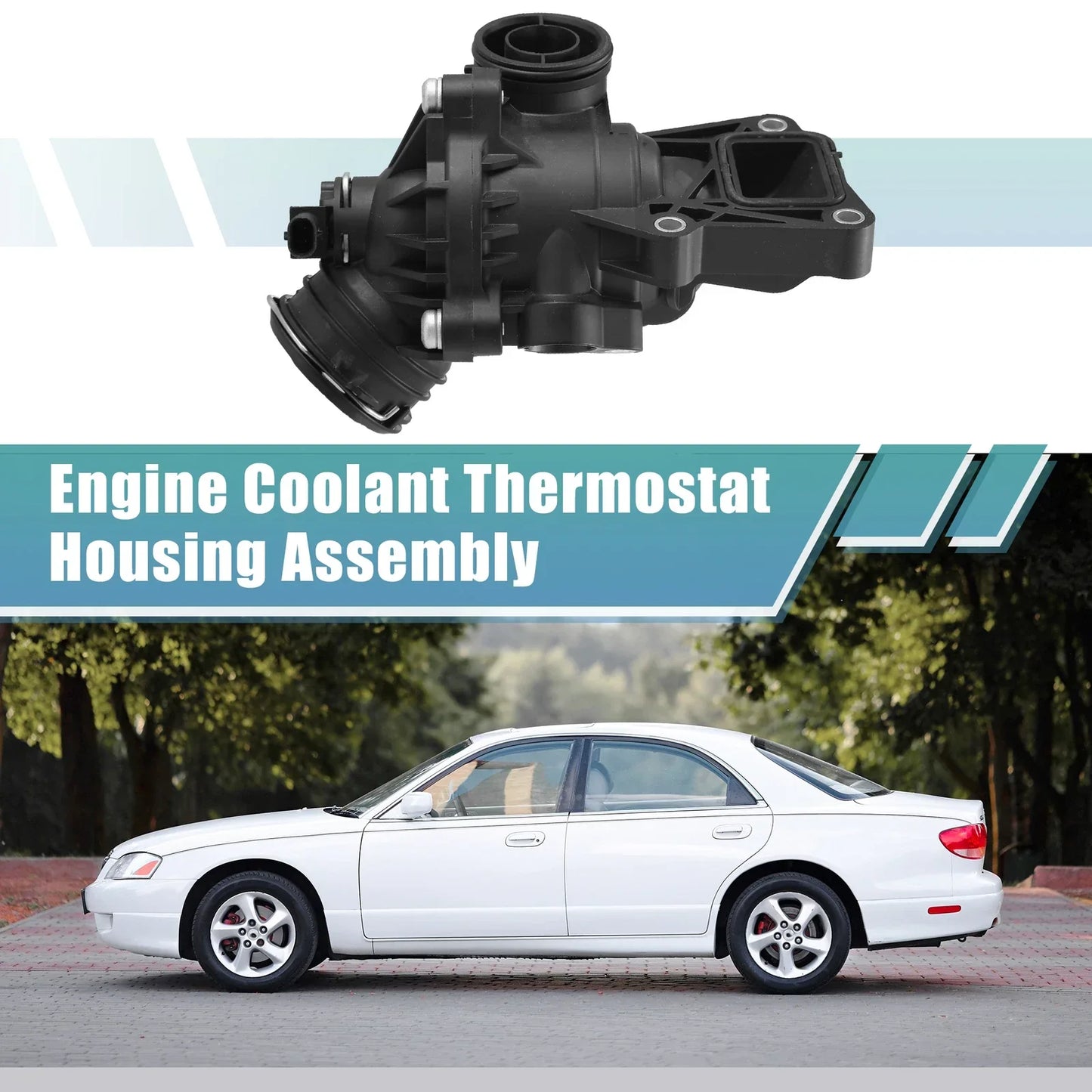 Coolant Thermostat Housing Assembly for Mercedes-Benz E350 (2012-2016)