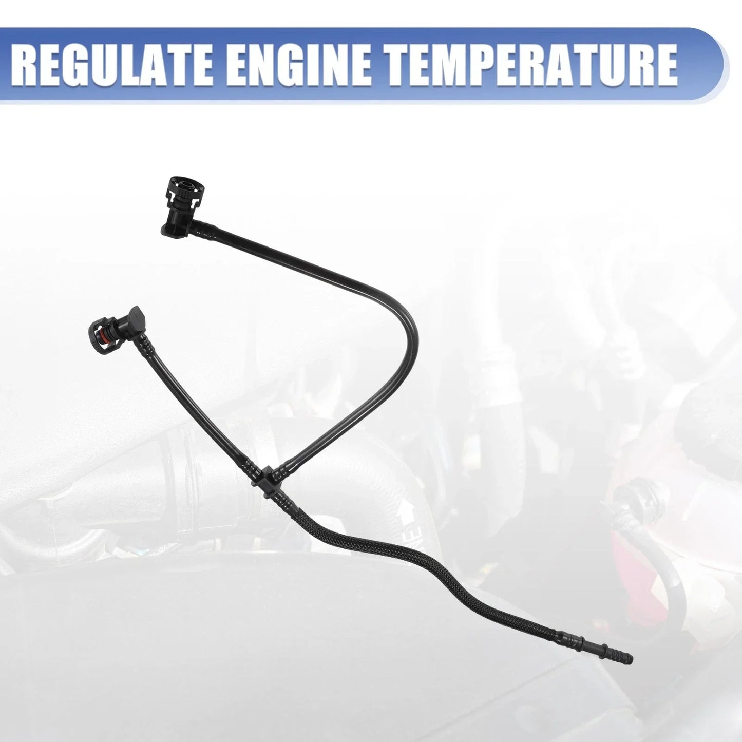 Heater Hose Radiator Expansion Tank Pipe for Porsche Cayenne (2003-2010)