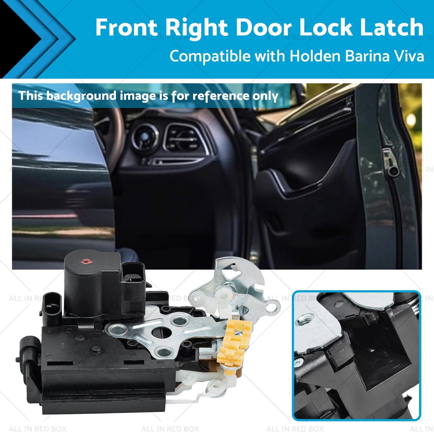 Front Right Door Lock Latch for Holden Barina, Viva (2005-2012)