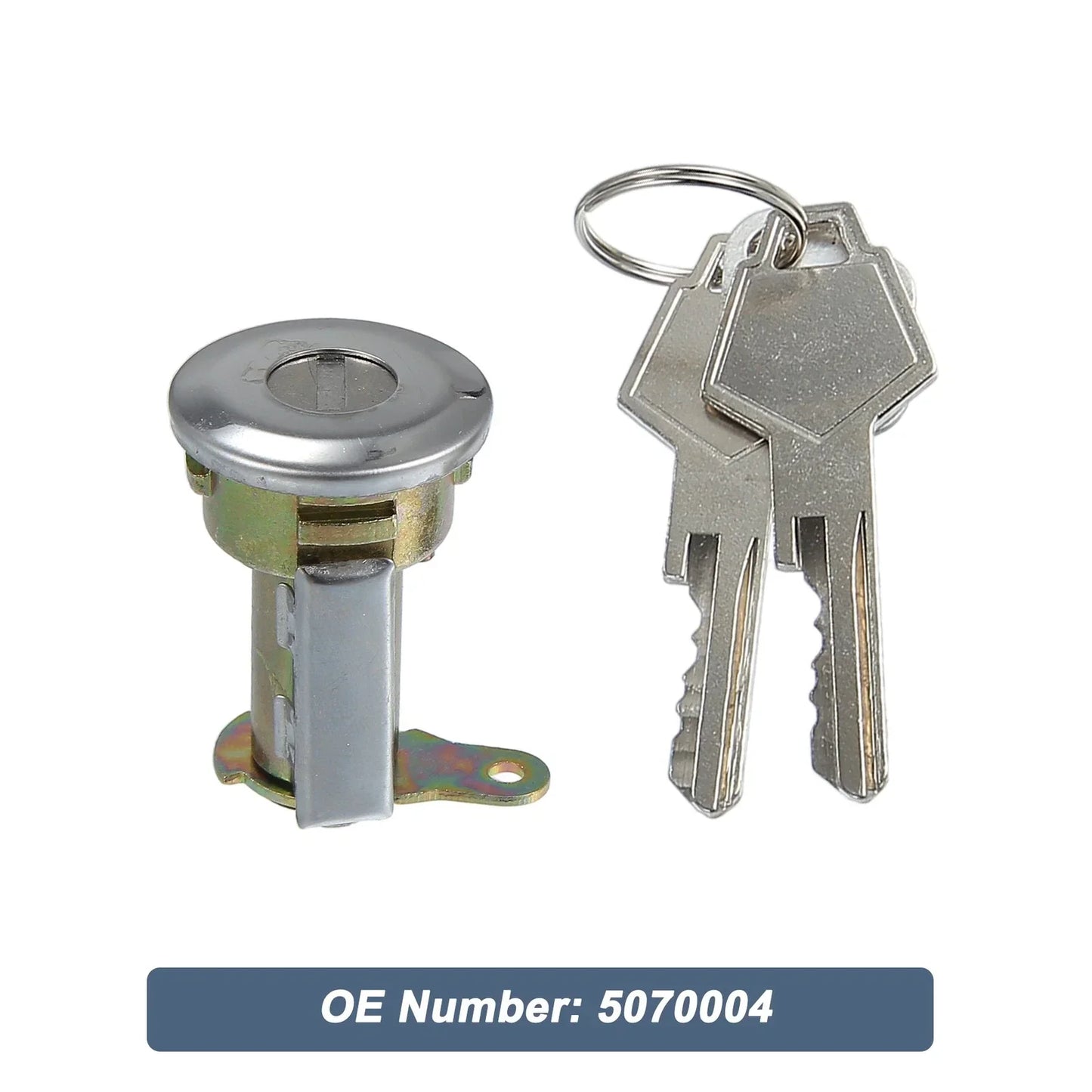 Car Door Lock Cylinder Set with Keys for Dodge B100 D150 250 350 W100 W200