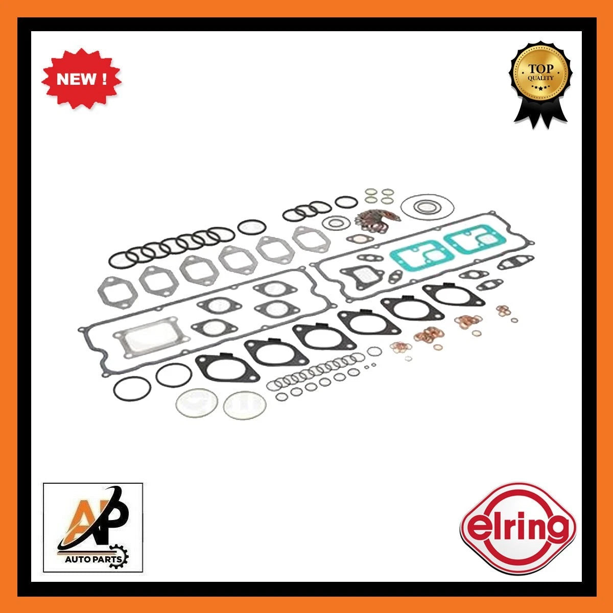 Cylinder Head Gasket Kit OEM Replacement for Elring 8210 Engine (2000–2010)