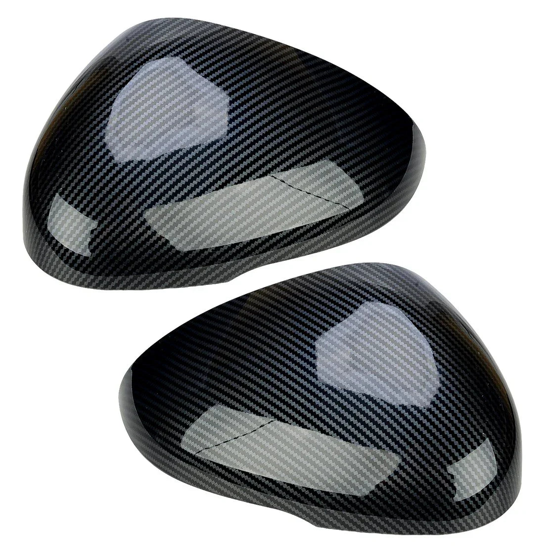 Carbon Fiber Style Rear View Mirror Covers for Kia K5 (2021-2023)