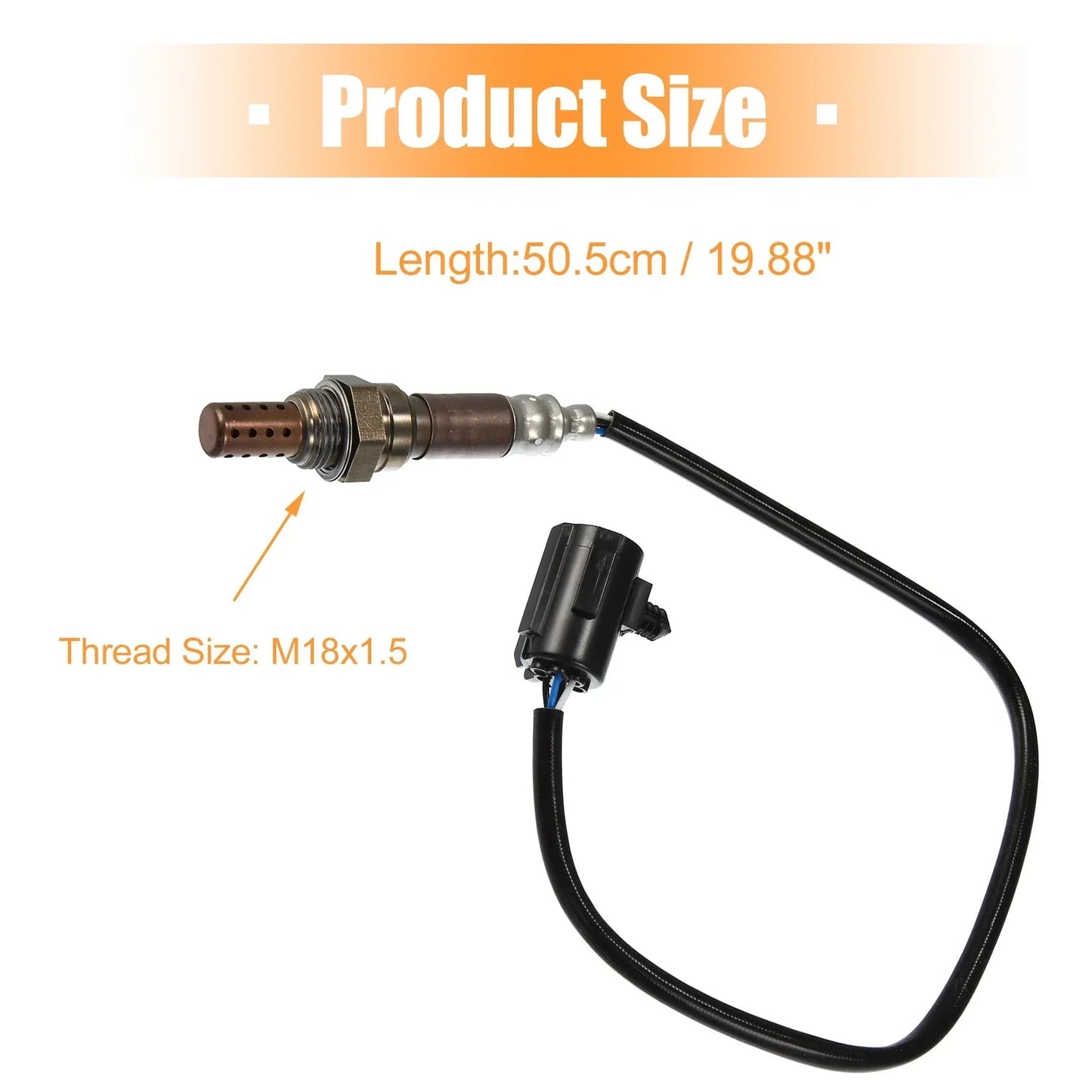 2 x Car Auto Oxygen Sensors for Dodge Ram 1500 (1997-1998)