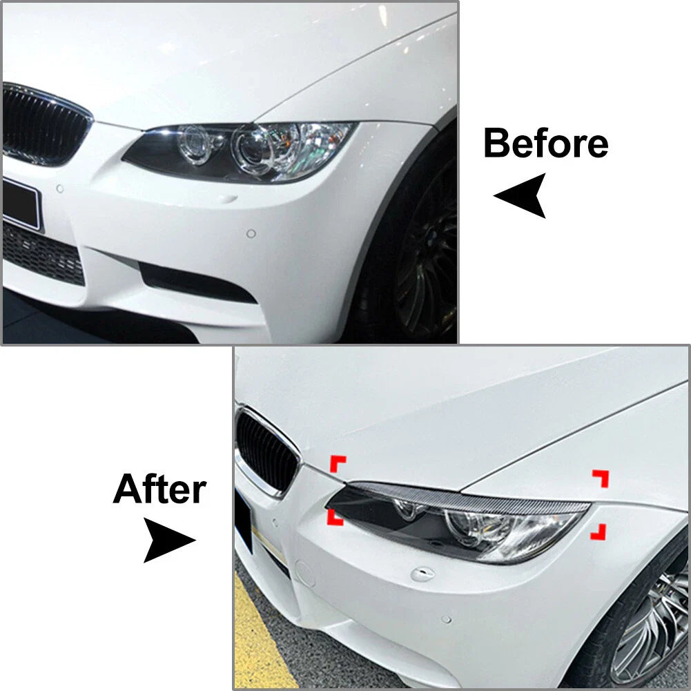 Headlight Eyelids Cover Trim for BMW 3 Series E92 E93 M3 (2005-2013)