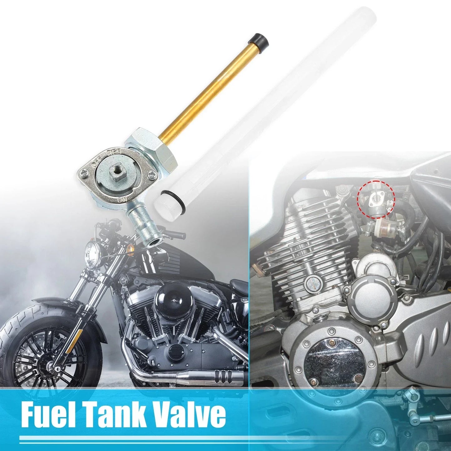 Motorcycle Fuel Valve Petcock for Honda CB1 NSR250 (1988-1996)